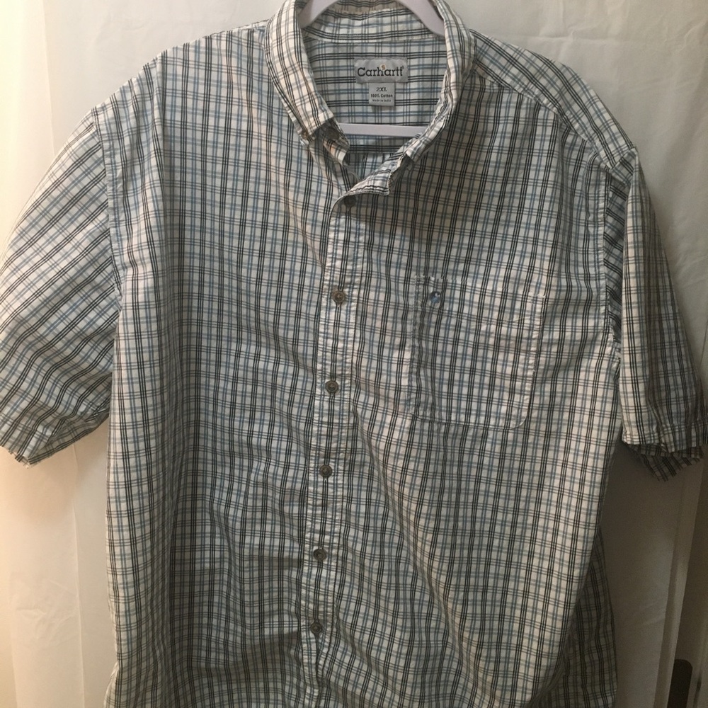 Carhartt Men’s 2XL Short Sleeves Shirt Multicolored